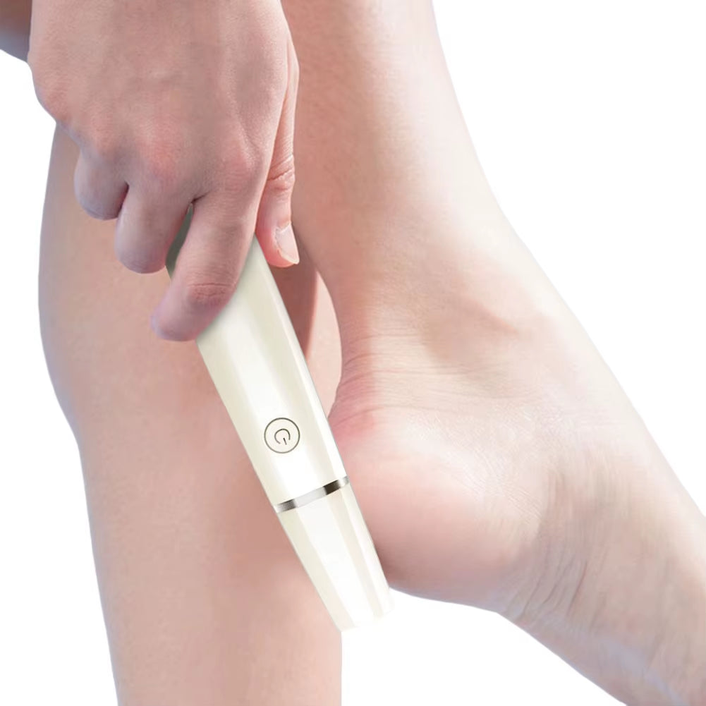 Rechargeable Electric Callus Remover – Waterproof Pedicure Tool for Smooth, Soft Fee